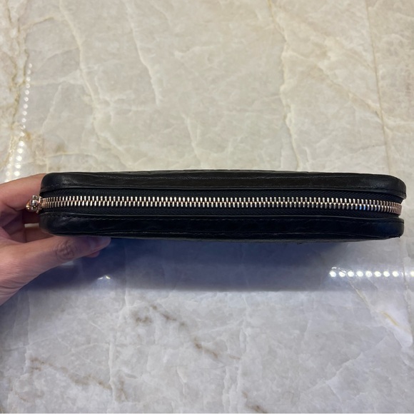 Alexander Wang Fumo Wallet Black with Rose Gold Hardware - Picture 3 of 13